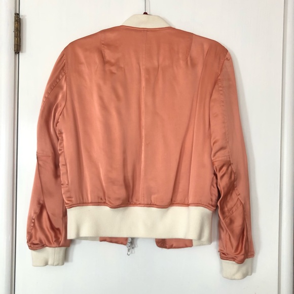rag & bone satin bomber - Picture 6 of 6